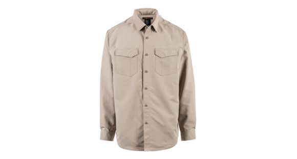 Image of 5.11 Tactical Fast-Tac L/S Shirt - Mens, Khaki, S, 72479-055-S