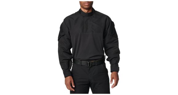 Image of 5.11 Tactical Fast-Tac TDU Rapid L/S Shirt - Mens, Black, M, 72488-019-M