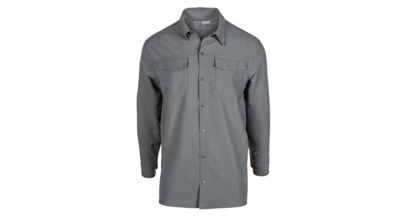 Image of 5.11 Tactical Freedom Flex Woven Long Sleeve Shirt - Men's, Storm, Extra Large, 72417-092-XL