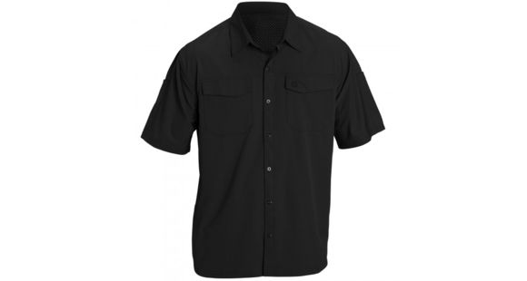 Image of 5.11 Tactical Freedom Flex Short Sleeve Shirt - Men's, Black, Small, 71340-019-S