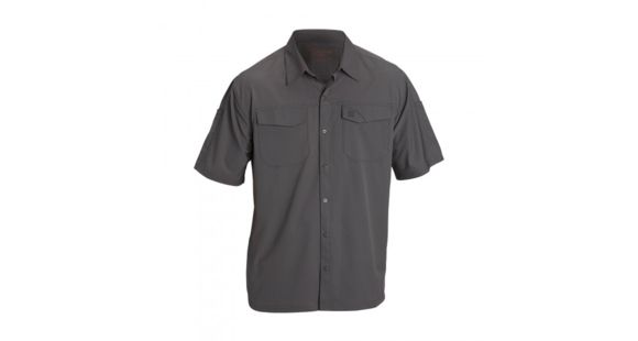 Image of 5.11 Tactical Freedom Flex Short Sleeve Shirt - Men's, Storm, Extra Large, 71340-092-XL