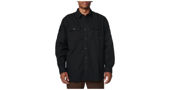 Image of 5.11 Tactical Frontier Shirt Jacket, Black - 72497-019-L