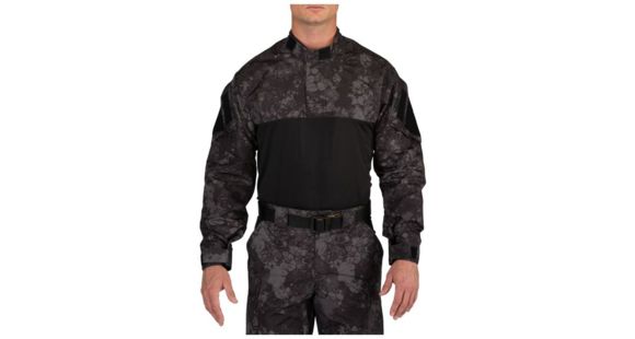 Image of 5.11 Tactical Geo7 Stryke TDU Rapid Long Sleeve - Mens, Night, 4XL, Tall, 72071TG7-357-4XL-T