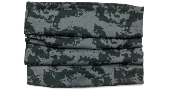Image of 5.11 Tactical Halo Neck Gaiter - Unisex, Stealth Blk, 1 SZ, 89471-266-1 SZ