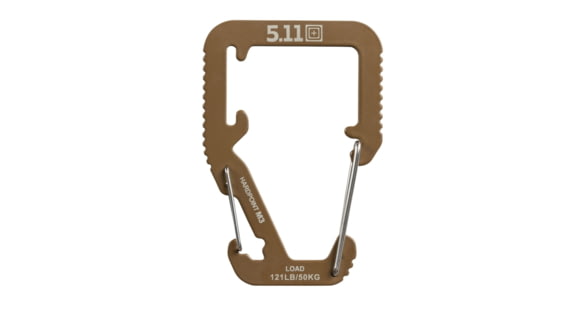 Image of 5.11 Tactical Hardpoint M3 Carabiner, Kangaroo, 1 SZ, 56596-134-1 SZ