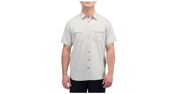 Image of 5.11 Tactical Herringbone Short Sleeve Shirt - Men's, Python Herringbone, Small, Regular, 71375-262-S
