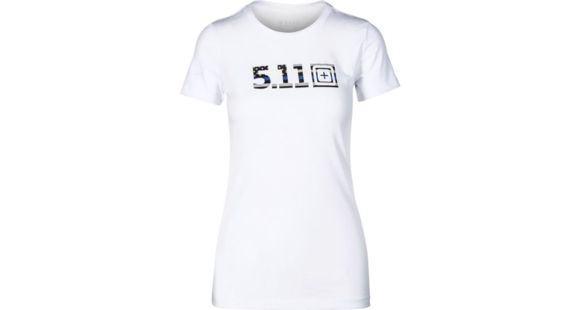 Image of 5.11 Tactical Legacy Blue Flag Fill - Women's, White, Large, 31014ABFF-010-L