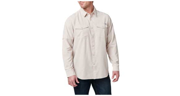 Image of 5.11 Tactical Marksman Long Sleeve Shirt - Men's, Sand Dune, Medium, 72521-344-M