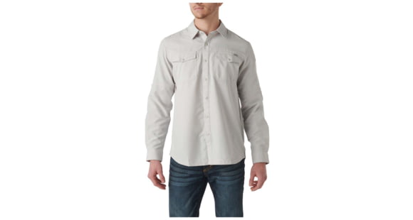 Image of 5.11 Tactical Marksman Long Sleeve Shirt - Men's, Cinder, 2XL, 72521-089-2XL
