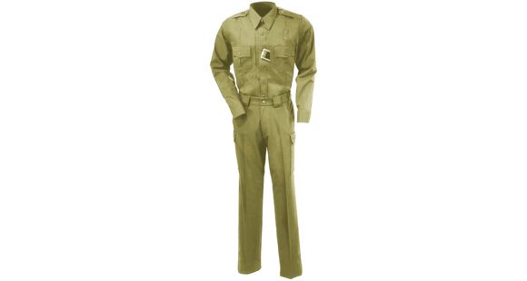 Image of 5.11 Tactical Mens B Class Shirt, Long Sleeve, Poly-Wool - Silver Tan - 4XL-R 42148-160-4XL-R