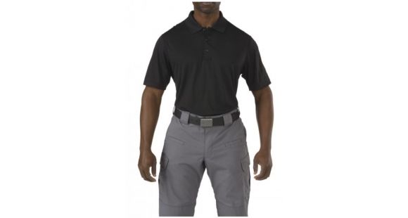 Image of 5.11 Tactical Corporate Pinnacle Polo - Mens, Black, M, 71057-019-M