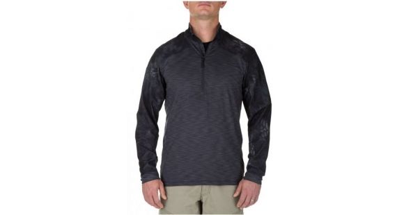 Image of 5.11 Tactical Men's Rapid Half Zip Pullover, Charcoal, 2XL 72444-018-2XL