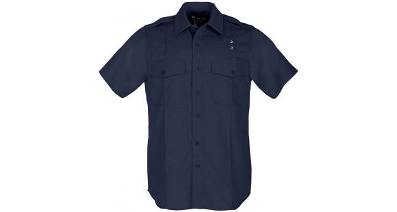 Image of 5.11 Tactical Tactical PDU S/S A-Class Shirt - Mens, Midnight Nvy, LS, 71167-750-L-S