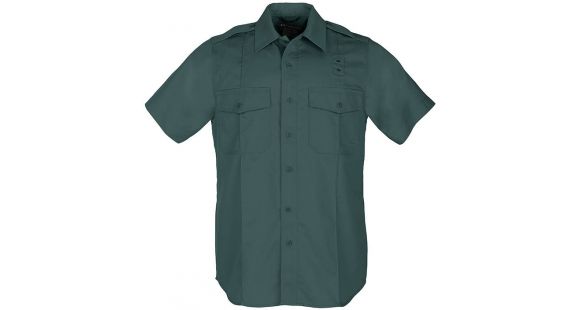Image of 5.11 Tactical Tactical PDU S/S A-Class Shirt - Mens, Spruce Green, 6XLT, 71167-850-6XL-T