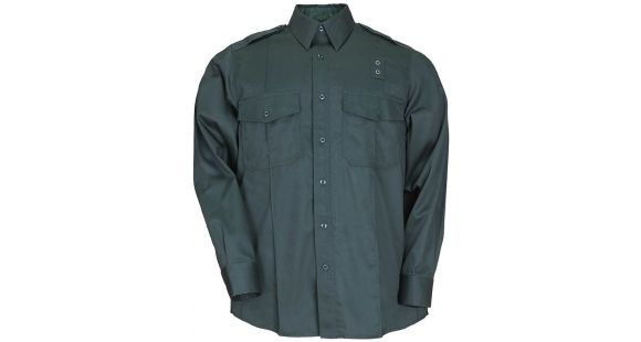 Image of 5.11 Tactical 72344 Men's PDU Class A Twill Shirt, Long Sleeve, Spruce Green, 6XL, Long