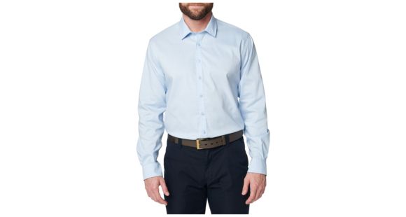 Image of 5.11 Tactical Mission Ready Dress Shirt, Blue Water - 72490-742-14.5-33S