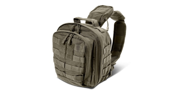 Image of 5.11 Tactical Rush Moab 6 Sling Pack, 11L, Ranger Green, 1 SZ, 56963-186-1 SZ