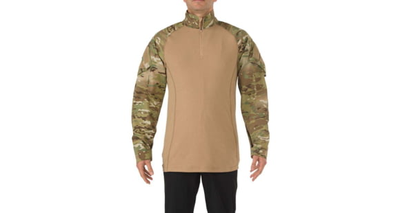 Image of 5.11 Tactical MultiCam Rapid Assault Shirt - Mens, Multicam, L, 72185ABR-169-L