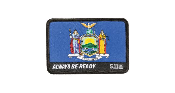 Image of 5.11 Tactical New York State Flag Patch, Multi, 1 SZ, 81234-999-1 SZ