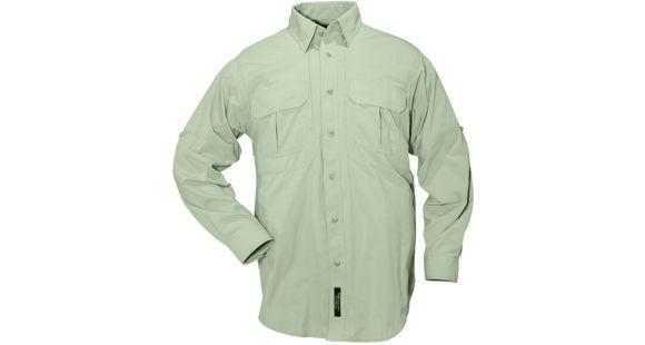 Image of 5.11 Tactical Nylon Tactical Long Sleeve Shirt - OD Green - 4XL 72158-182-4XL