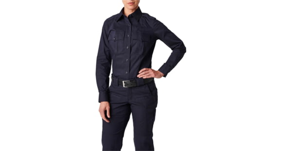 Image of 5.11 Tactical NYPD Stryke Ripstop L/S Shirt - Womens, NYPD Navy, 18, 62419-762-18
