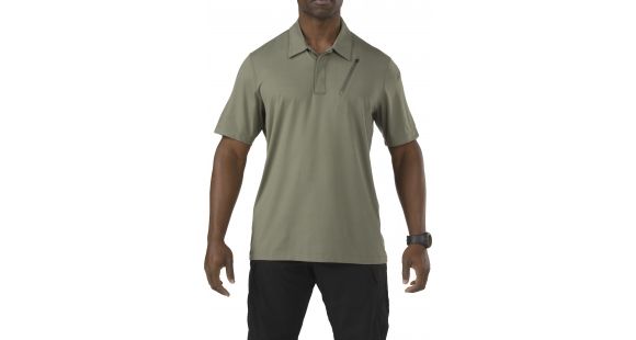 Image of 5.11 Tactical OdyShort Sleeveey Polo, MOSSTONE, M 71032-MOSSTONE-M