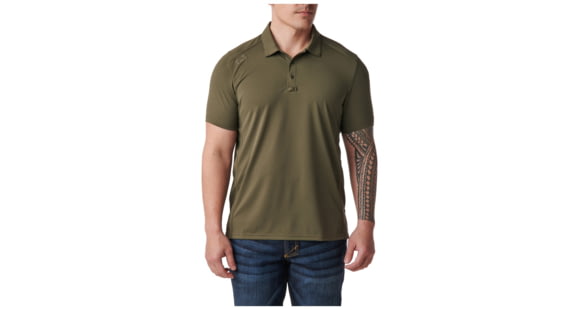 Image of 5.11 Tactical Paramount S/S Polo - Mens, Ranger Green, S, 41221-186-S