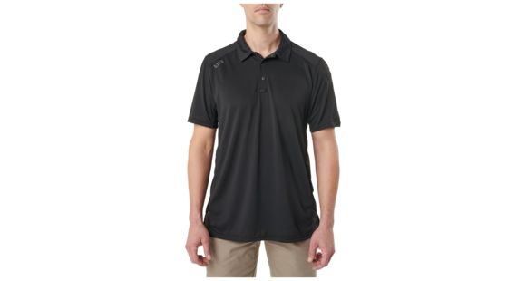 Image of 5.11 Tactical Paramount S/S Polo - Mens, Black, 2XL, 41221-019-2XL