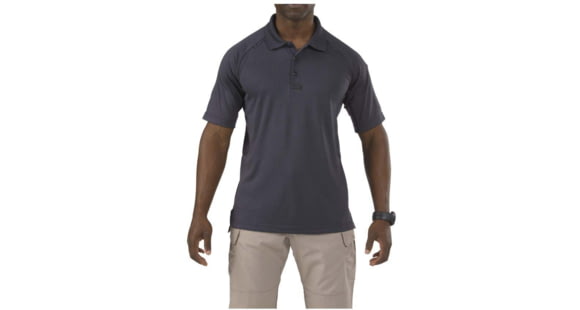 Image of 5.11 Tactical Performance Short Sleeve Polo - Men's, 2XL, Tall, Charcoal, 71049T-018-2XL