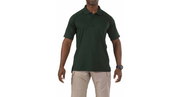 Image of 5.11 Tactical Performance Short Sleeve Polo - Men's, L.E. Green, 5XL, 71049T8605XL