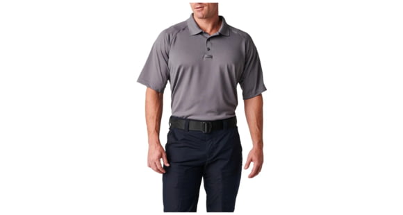Image of 5.11 Tactical Performance Short Sleeve Polo - Men's, Tall, Storm, 71049T-092-3XL