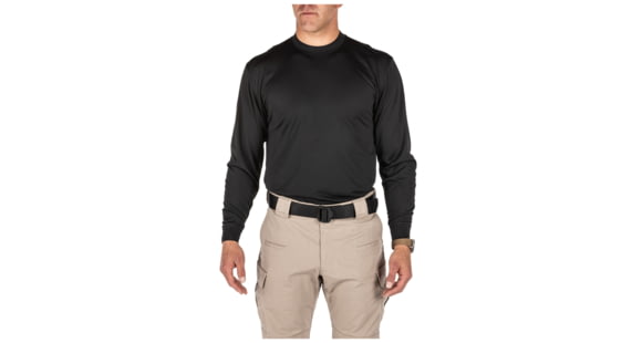 Image of 5.11 Tactical Perf Utili-T 2Pack L/S Baselayer - Mens, Black, L, 40175-019-L