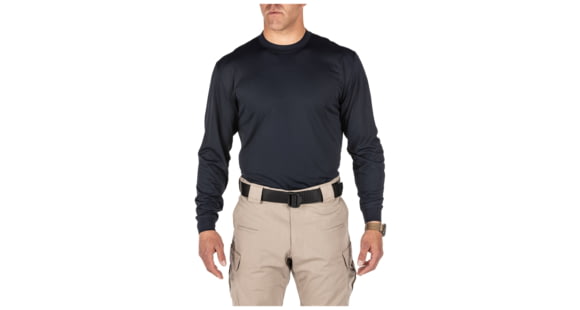 Image of 5.11 Tactical Perf Utili-T 2Pack L/S Baselayer - Mens, Dark Navy, M, 40175-724-M