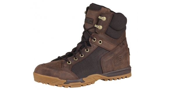 Image of 5.11 Tactical Pursuit Advance 6in., Distressed Brown, 7.5 12319-124-7.5-R