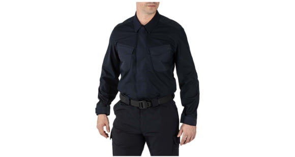 Image of 5.11 Tactical Quantum TDU FD L/S Shirt - Mens, Dark Navy, 2XL, 72524-724-2XL-R
