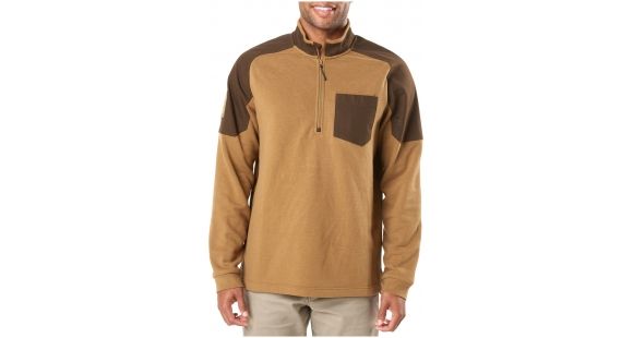 Image of 5.11 Tactical Radar Fleece 1/2 Zip, Kangaroo - 72102-134-L