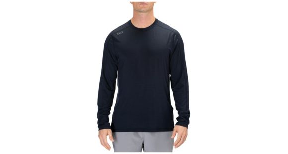 Image of 5.11 Tactical Range Ready Merino Wool Long Sleeve Shirt, Dark Navy - 40164-724-S