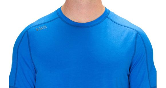 Image of 5.11 Tactical Range Ready Merino Wool Long Sleeve Shirt, Royal Blue - 40164-693-L