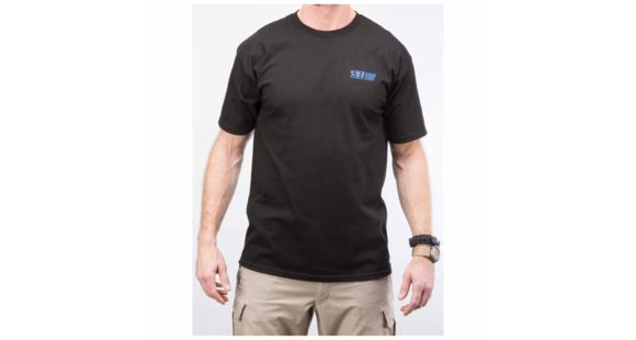 Image of 5.11 Tactical Red Scope T-shirt, Black - 41006CM019M