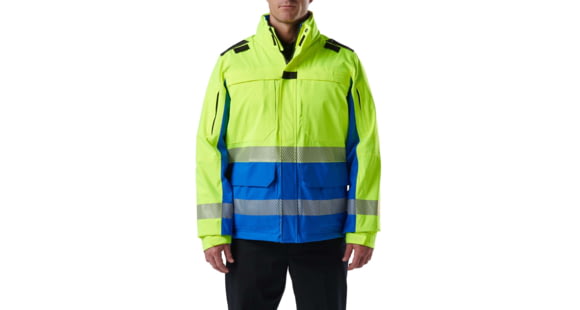 Image of 5.11 Tactical Responder Hi-Vis Parka 2.0 - Men's, Royal Blue, Large, 48379-693-L