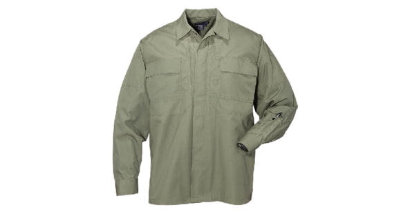 Image of 5.11 Tactical TDU Long Sleeve Shirt, TDU Green, 2XL, 72002ABR-190-2XL-R