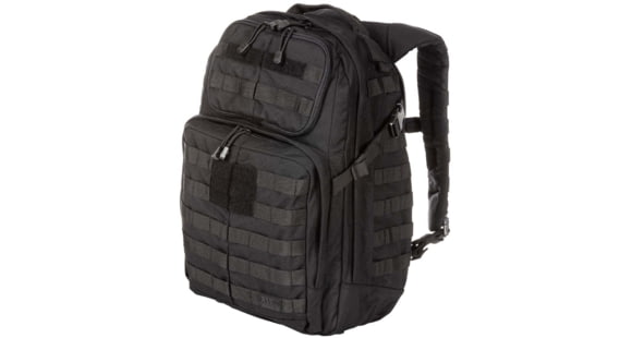 Image of 5.11 Tactical Rush 24 Backpack 37L w/ Fleece-Lined Pockets, Black, 58601-019