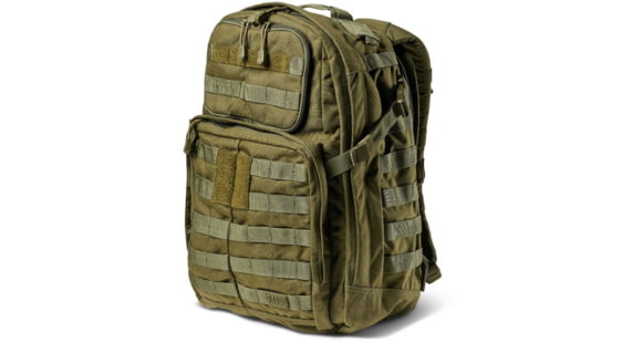 Image of 5.11 Tactical Rush 24 Backpack 37L w/ Fleece-Lined Pockets, Tactical OD Green, 58601-188