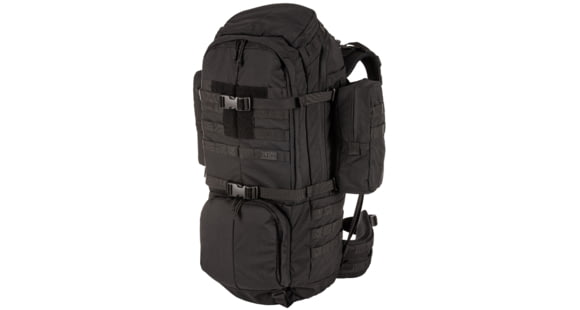 Image of 5.11 Tactical 60L Rush100 Backpack, Black, S/M, 56555-019-S/M