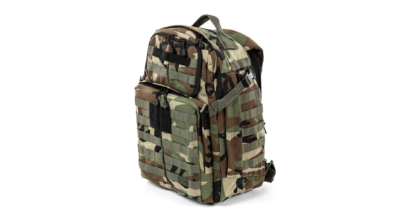 Image of 5.11 Tactical 37L Rush24 2.0 Backpack, Woodland Camo, 56563WL-938-1SZ