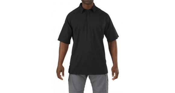 Image of 5.11 Tactical Rapid Performnce S/S Polo - Mens, Black, 2XL, 41018-019-2XL