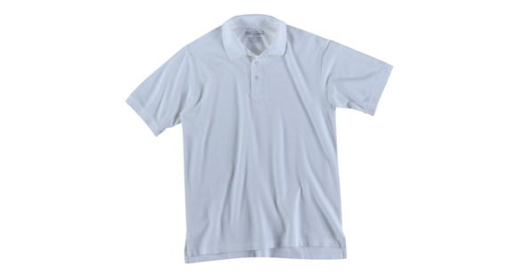 Image of 5.11 Tactical Utility S/S Polo Tall - Mens, White, 4XL, 41180T-010-4XL