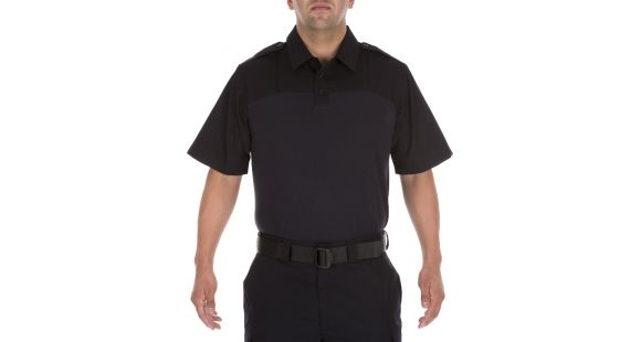Image of 5.11 Tactical Taclite PDU Short Sleeve Shirt - Men's, 4XL, Short, Midnight Navy, 71046-750-4XL-S