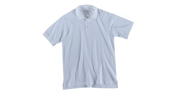 Image of 5.11 Tactical Utility S/S Polo - Mens, White, S, 41180-010-S