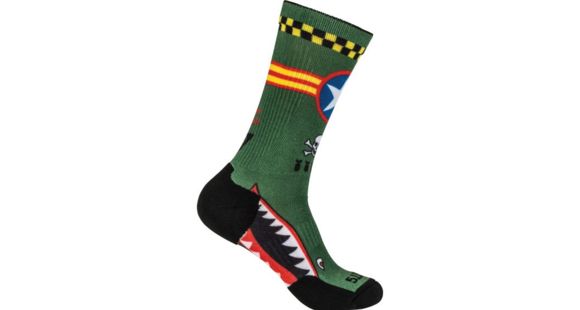 Image of 5.11 Tactical Sock &amp; Awe Crew Air Raid - Mens, Multi, Medium, 10041AK-999-M